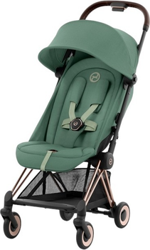 Wózek spacerowy Cybex Coya Rosegold Leaf Green 522004285 (4063846386703)