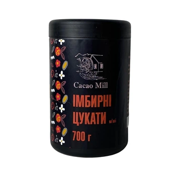 Імбирні цукати м'які CacaoMill 700 г