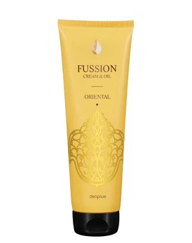 Крем-олія для тіла для живлення та зволоження з рисовою олією Deliplus FUSSION Cream & Oil ORIENTAL, 250 мл