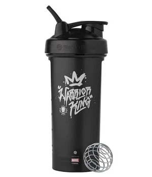 Шейкер спортивный (бутылка) BlenderBottle Classic Loop PRO 28oz/820ml Marvel Black Panther (600560) (Loop_PRO_28oz_Panther)