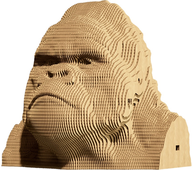 Puzzle 3D - konstruktor Cartonic 3D Puzzle Goryl Kartonowy (4820191132832)