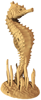 Puzzle 3D - konstruktor Cartonic 3D Puzzle Seahorse Konik morski Kartonowy (4820191133488)