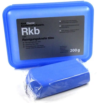 Чистящая глина Koch Chemie Reinigungsknete blau 200 г (синяя)