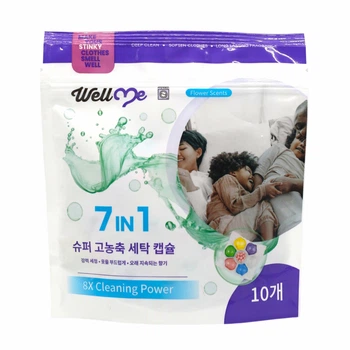 Капсулы для стирки WellMe Universal 7в1 10 шт.