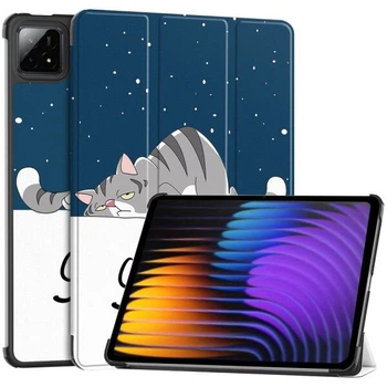 Чехол UniCase Life Style для Xiaomi Pad 7 / Pad 7 Pro / Pad 8 / Pad 8 Pro - Cat