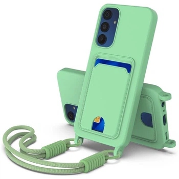 Защитный чехол Reframe Silicone Holder для Samsung Galaxy A35 (A356) - Green