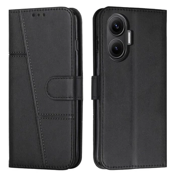 Чехол-книжка с застежкой UniCase Jet Cover для Xiaomi Poco F7 - Black