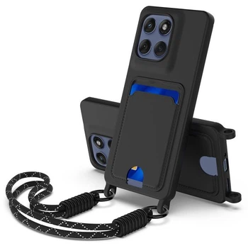 Защитный чехол Reframe Silicone Holder для Motorola Edge 60 Pro - Black