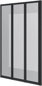 Шторка для ванны Koller Pool Style 1000х1500 мм Right Black Matt/Clear (1625181903)