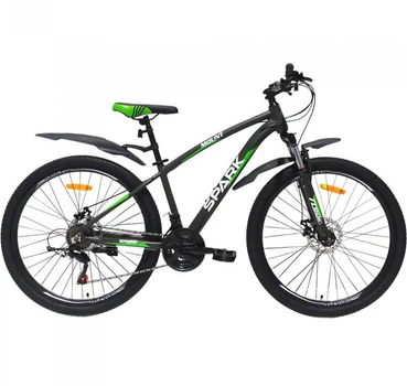 Велосипед AL 27.5" Spark Mount, рама 15" чорний (218764)