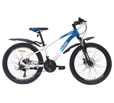 Велосипед AL 24" Spark Delight, рама 12" бело-синий (218770)
