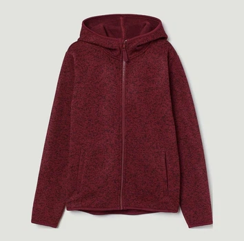 Підліткова толстовка для хлопчика H&M 170 см Бордовий (00672)