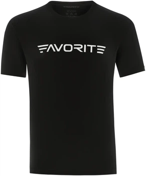 Футболка Favorite WhiteLogo M Black