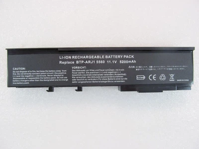 Батарея для ноутбука Acer MS2180, 5200mAh, 6cell, 11.1V, Li-ion, чорна,