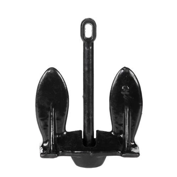 Якорь Navy 9 кг (20 lbs) с полимерным покрытием для лодок и катеров и якорных лебедок
