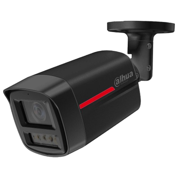 Камера видеонаблюдения IP Dahua DH-IPC-HFW2449TL-S-PRO-BE 4 МП (2.8 мм) черная IP67 с микрофоном и поддержкой Micro SD до 256 ГБ (DH-IPC-HFW2449TL-S-PRO-BE)