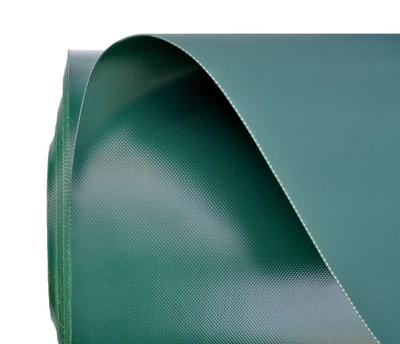 Ткань ПВХ (PVC) 50х205м олива 950гр рулон