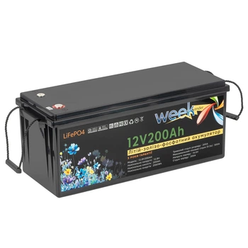 Акумулятор Weekender 200Ah LiFePO4 12.8V 532x207x215 мм 21 кг