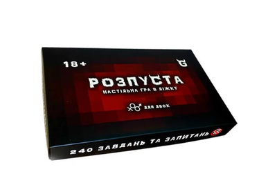 Настольная игра РАСПУСТА на украинском