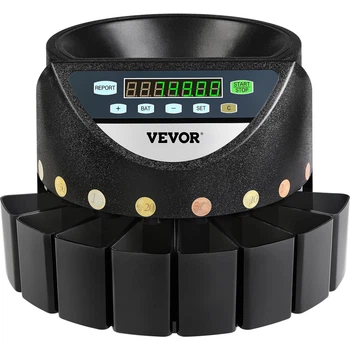 Счетчик монет Vevor 220V 300 монет в минуту емкость 700 монет (VevOYYBQFJ0000000001V2)