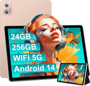 Планшет 11" SUAAT S6 8+16/256Gb 8 ядер Android 14 8000 мАч Gold