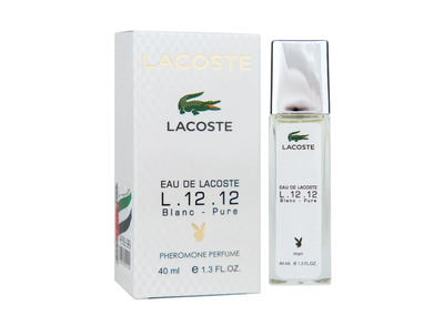 Парфуми чоловічі No Brand (версія Eau De Lacoste L.12.12 Blanc Pheromone Parfum), 40 мл