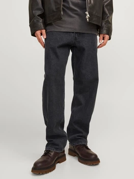 Джинси Regular Fit чоловічі Jack & Jones 12252764 29-32 Black Denim (5715506224953)