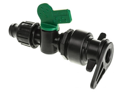 Кран для крапельного поливу IRRITEC LFT 35/280 під рукав Пластик (ТР-00008140)