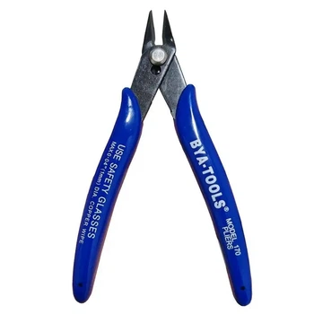 Кусачки-бокорізи 5" BYA-TOOLS 170, радіотехнічні, загартована нержавіюча сталь