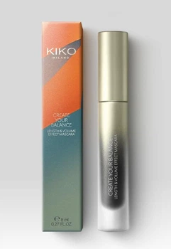 Тушь для ресниц Cult Mascara Kiko Milano, стойкий объём и удлинение, 8 мл
