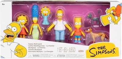 Набор фигурок Jakks Pacific Disney The Simpsons Action Figures Family Симпсоны, 7 персонажей