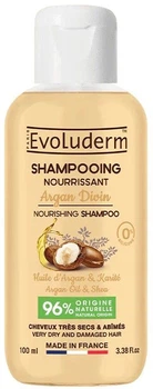 Шампунь Evoluderm Питательный с Аргановым маслом для сухих и поврежденных волос 100 мл (3760100683509)