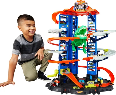 Ігровий набір Hot Wheels City Легендарний гараж Ті-Рекса (GJL14)