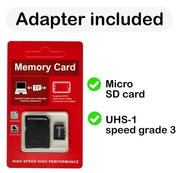 MicroSD карта памяти ( 64GB ) для трекеров, IP-камер и видеокамер Full HD и 4K