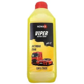Активная пена 1л "Nowax" NX01142 для мойки высокого давления Viper Active Foam, концентрат 1:10