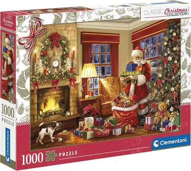 Пазл Clementoni - Christmas 1000 шт. (81497)