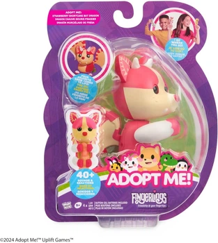 Інтерактивний дракон WowWee Fingerlings Adopt Me! Strawberry Shortcake Bat Dragon (771171132523)