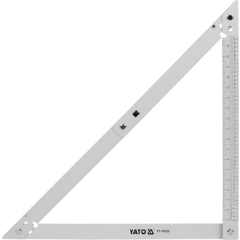 Кутник алюмінієвий YATO для будівельних робіт складаний 600 x 840 x 600 мм (YT-70850)