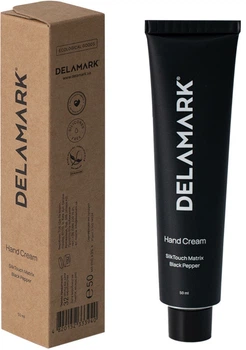Увлажняющий крем для рук Delamark Black Pepper 50 мл (4820152333940)