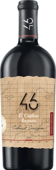 Вино 46 Parallel El Capitan Reserve Cabernet Sauvignon 2021 красное сухое 0.75 л 13.8% (4820233641308)