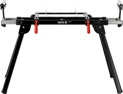 Stół warsztatowy YATO wysokość robocza 750 mm, obciążenie 200 kg, rozstaw podpór 100-165 cm, wymiary 100x58x81 cm (YT-82179)