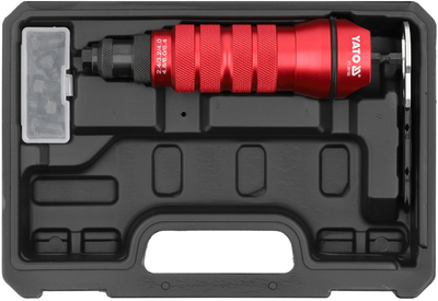 Adapter do nitowania do wkrętarki YATO z sześciokątnym trzpieniem 1/4" do nitów zrywanych (YT-36190)