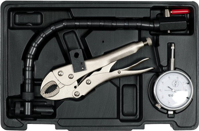 Tester bicia tarcz hamulcowych YATO do 10 mm, dokładność 0.01 mm, 3 el (YT-72970)