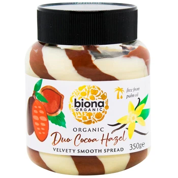 Шоколадно-горіхова паста Duo Biona Organic 350 г (20236248)