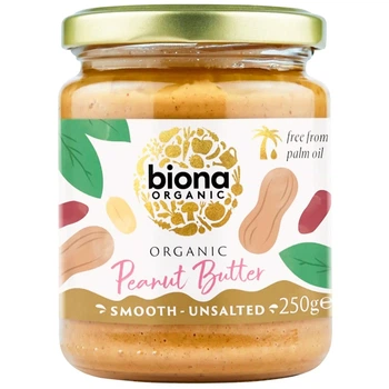 Арахісова паста без солі Biona Organic 250 г (20236240)