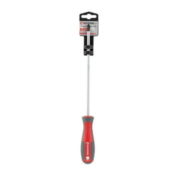 Отвертка крестовая PH2 х 200 мм Intertool CrV