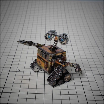 Валли / WALL-E металлический 3Д пазл для домашней сборки KR 026