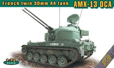 Сборная модель 30-мм спаренная ЗУ AMX-13 DCA ACE (72447)