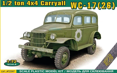 Сборная модель Автомобиль Dodge WC-17 (26) Carryall ACE (72597)
