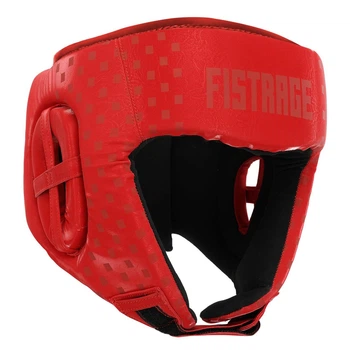 Шлем боксерский открытый Fistrage Fight Gear 5130 размер S Red